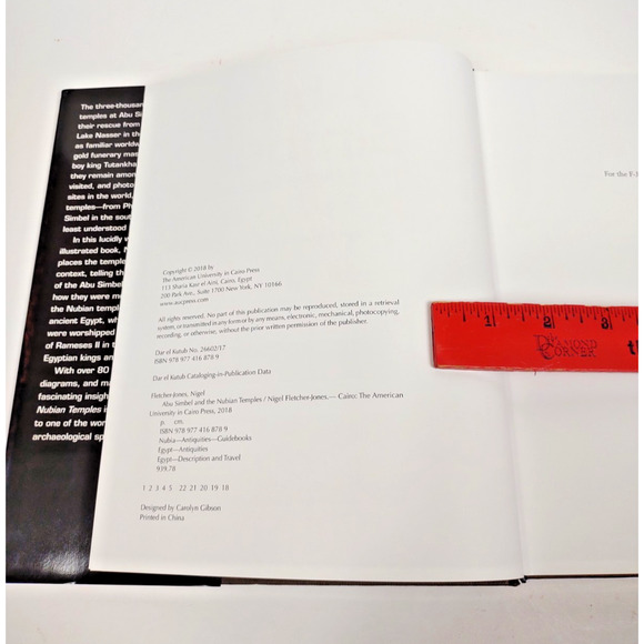 Nigel Fletcher-Jones Abu Simbel and the Nubian Temples PEEK Inside (Hardback) - Picture 4 of 8